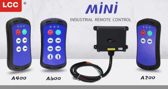 A600 Промышленный 24-вольтовый беспроводной 6-кнопочный мини-пульт дистанционного управления